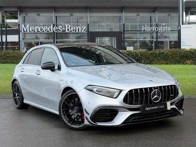 Used Mercedes A45 AMG 421 HP (309 kW) 2021 Silver Hatchback