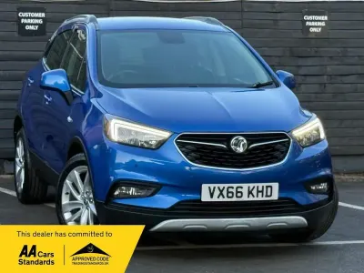Used Vauxhall Mokka X Design Edition 136 HP (100 kW) 2016 Blue SUV