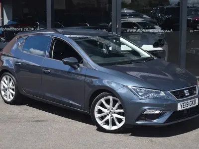 Used Seat Leon FR Sport 130 HP (95 kW) 2019 Grey Hatchback