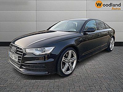 Used Audi A6 S-Line 2013 Black Sedan