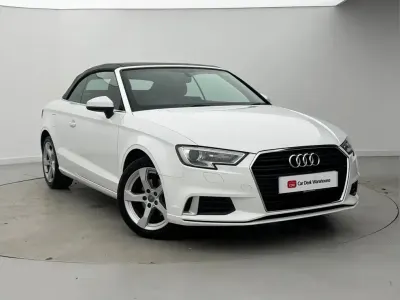 Used Audi A3 Cabriolet Sport 147 HP (108 kW) 2019 White Cabriolet