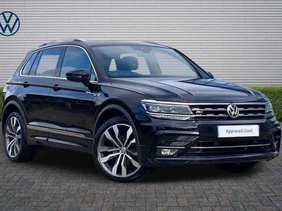 Used VW Tiguan R-line 150 HP (110 kW) 2018 Black SUV
