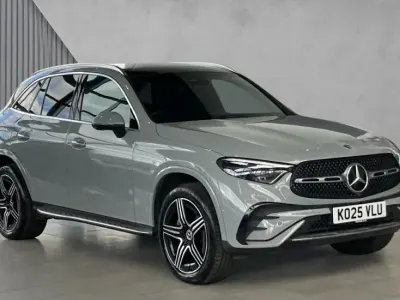 Used Mercedes GLC300e AMG Line Premium 313 HP (230 kW) 2025 Manufaktur alpine grey solid SUV