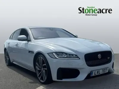 Used Jaguar XF S 300 HP (220 kW) 2015 White Sedan