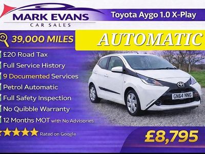 Used Toyota Aygo X-play 2014 White Hatchback