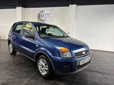 Used Ford Fusion Zetec 68 HP (50 kW) 2009 Blue Hatchback