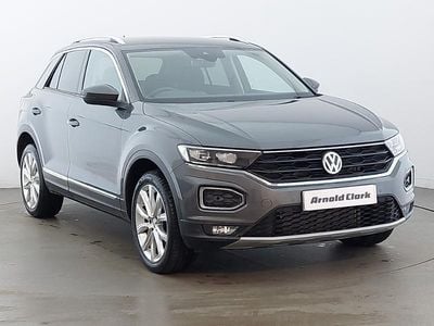 Used VW T-Roc SEL 150 HP (110 kW) 2018 Grey SUV