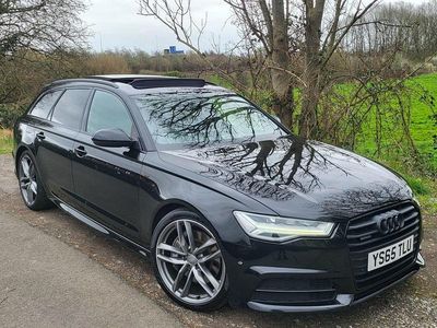 Used Audi A6 Black Edition 320 HP (235 kW) 2015 Black Estate