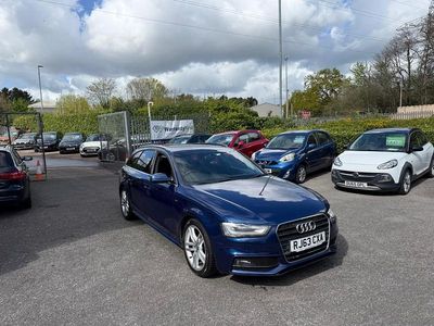 Used Audi A4 S-Line 174 HP (127 kW) 2013 Blue Estate