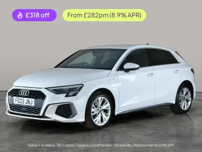Used Audi A3 e-tron S-Line 2023 White Hatchback