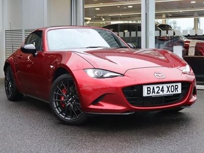 Red Used 2024 Mazda MX5 Homura-Line Cabriolet | £28,446 (Fair price)