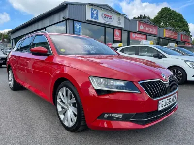 Second-hand Skoda Superb SE L Executive 2016 Roșu Break