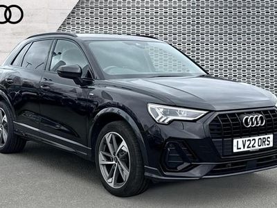 Used Audi Q3 Black Edition 150 HP (110 kW) 2022 Black SUV
