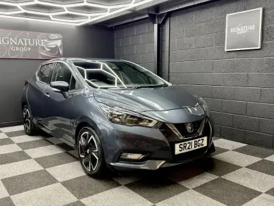 Used Nissan Micra Acenta 92 HP (67 kW) 2021 Grey Hatchback