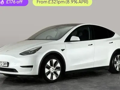 Used Tesla Model Y Standard Range 254 kW (346 HP) 2023 White SUV
