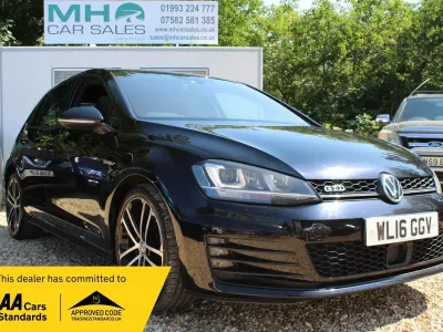 Used VW Golf VII GTD 2016 Black Hatchback
