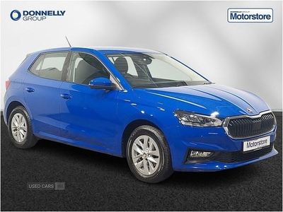 Used Skoda Fabia Comfort 110 HP (80 kW) 2023 Blue Hatchback
