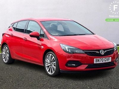 Used Vauxhall Astra SRi 122 HP (89 kW) 2020 Red Hatchback