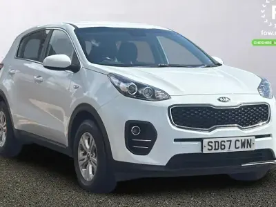 Used Kia Sportage 116 HP (85 kW) 2017 White SUV
