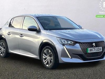 Grey Used 2021 Peugeot e-208 Allure Premium Hatchback | £11,799 (Good price)