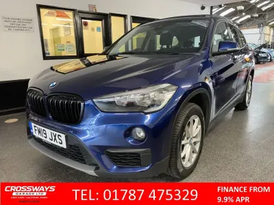 Used BMW X1 Comfort Edition 150 HP (110 kW) 2019 Blue SUV