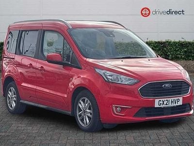 Used Ford Tourneo Titanium 120 HP (88 kW) 2021 Red MPV