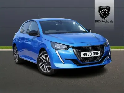 Used Peugeot 208 Allure+ 101 HP (74 kW) 2023 Blue Hatchback
