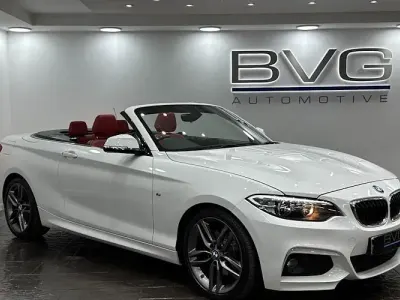 Used BMW 220 M Sport 184 HP (135 kW) 2015 White Cabriolet