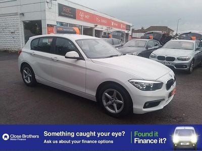Used BMW 118 Comfort Edition 2018 White Hatchback