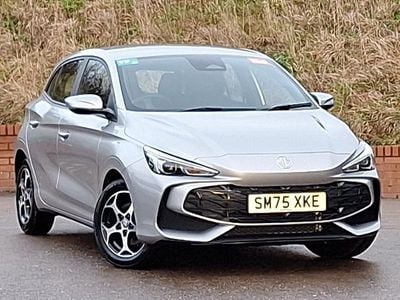 New MG MG3 SE 115 HP (84 kW) 2025 Silver Hatchback