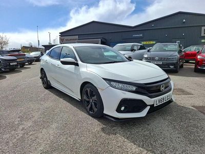 Used Honda Civic Sport 182 HP (133 kW) 2019 White Hatchback