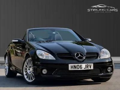 Used Mercedes SLK55 AMG AMG 360 HP (264 kW) 2006 Black Cabriolet
