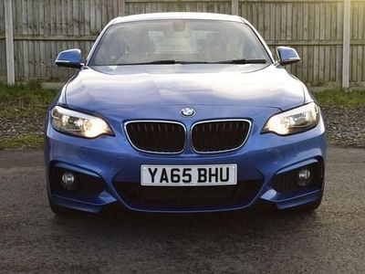 Used BMW 218 M Sport 136 HP (100 kW) 2015 Blue Coupe
