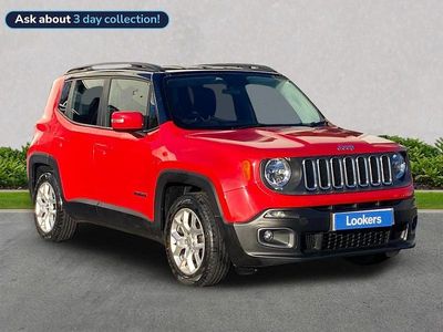 Red Used 2015 Jeep Renegade Longitude SUV | £7,151 (Fair price)