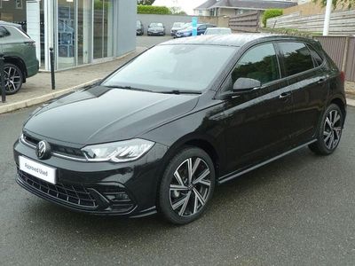 Begagnad VW Polo R-line 2025 Svart Halvkombi