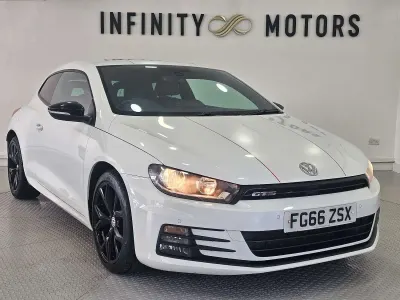 Used VW Scirocco GTS 180 HP (132 kW) 2016 White Coupe