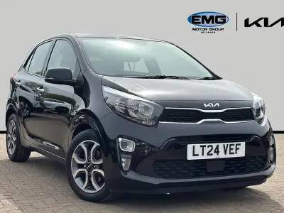 Second-hand Kia Picanto 66 CP (48 kW) 2024 Negru Hatchback
