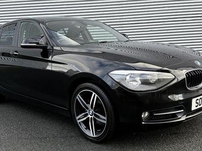 Used BMW 116 Sport Line 2014 Black Hatchback