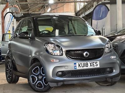 Used Smart ForTwo Coupé Premium 90 HP (66 kW) 2018 Black Coupe