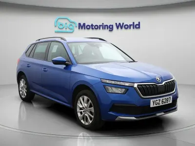 Gebraucht Skoda Kamiq SE Drive 95 PS (69 kW) 2023 Blau SUV