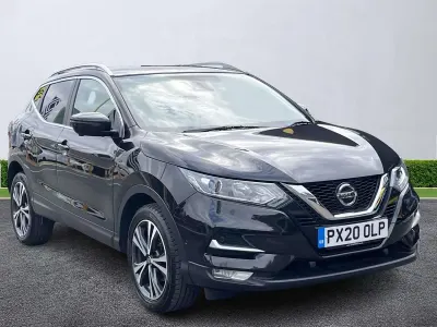 Used Nissan Qashqai N-Connecta 115 HP (84 kW) 2020 Black SUV