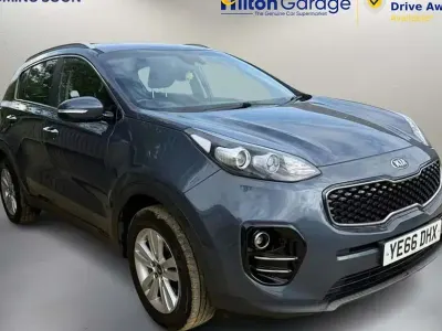 Begagnad Kia Sportage 130 HK (95 kW) 2016 Blå SUV