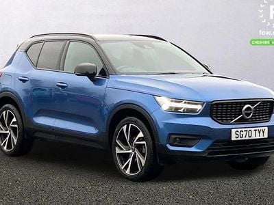 Blue Used 2021 Volvo XC40 R-Design Pro SUV | £22,699 (Good price)