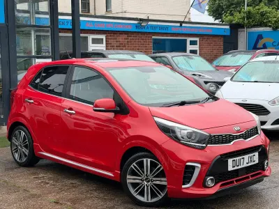 Used Kia Picanto GT-Line S 83 HP (61 kW) 2017 Red Hatchback