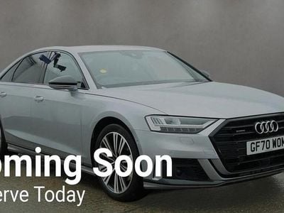 Used Audi A8 Black Edition 286 HP (210 kW) 2020 Silver Sedan