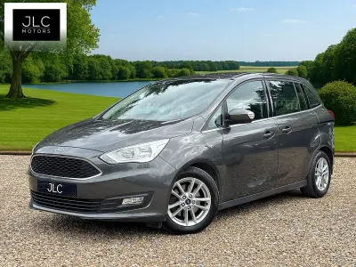 Used Ford Grand C-Max Zetec 125 HP (91 kW) 2017 Grey MPV