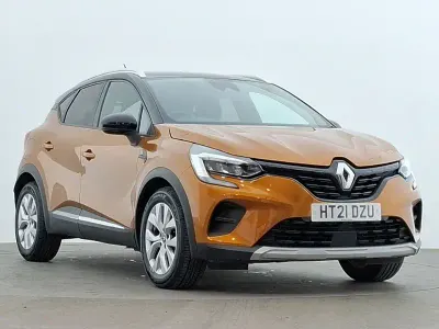 Used Renault Captur Iconic 130 HP (95 kW) 2021 Orange SUV