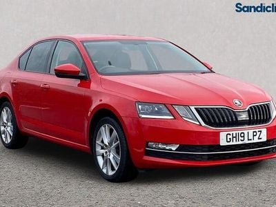 Used Skoda Octavia SE L 190 HP (139 kW) 2019 Red Hatchback
