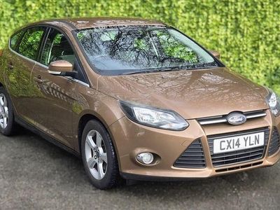 Used Ford Focus Zetec 116 HP (85 kW) 2014 Brown Hatchback