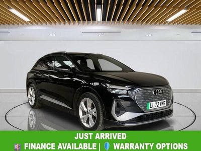 Used Audi Q4 e-tron S-Line 150 kW (204 HP) 2022 Black SUV